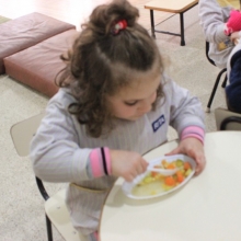 Une soupe à l'école!