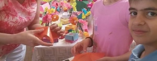Fiesta en famille:Maths, origami