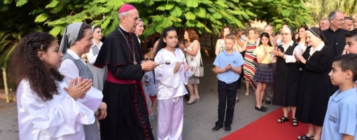 Visite du nonce apostolique 