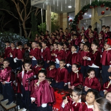 Recital primaire 1 et illumination du sapin 