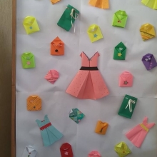 Fiesta en famille:Maths, origami