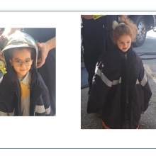 Démonstration des pompiers